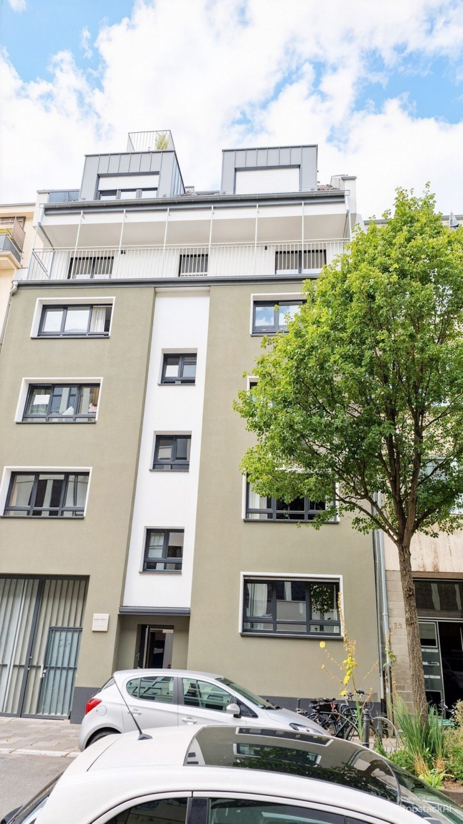 Hausansicht Etagenwohnung K�ln