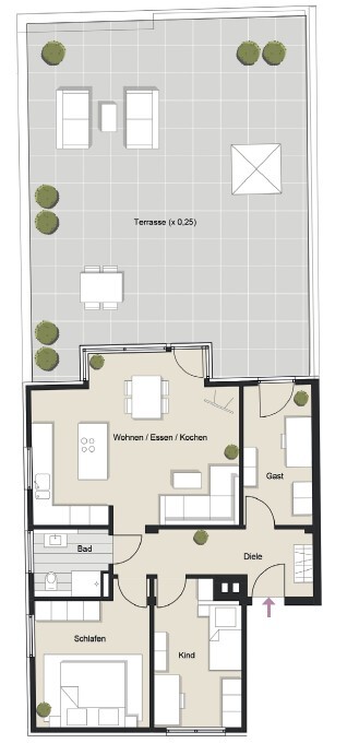 WE4 Etagenwohnung K�ln