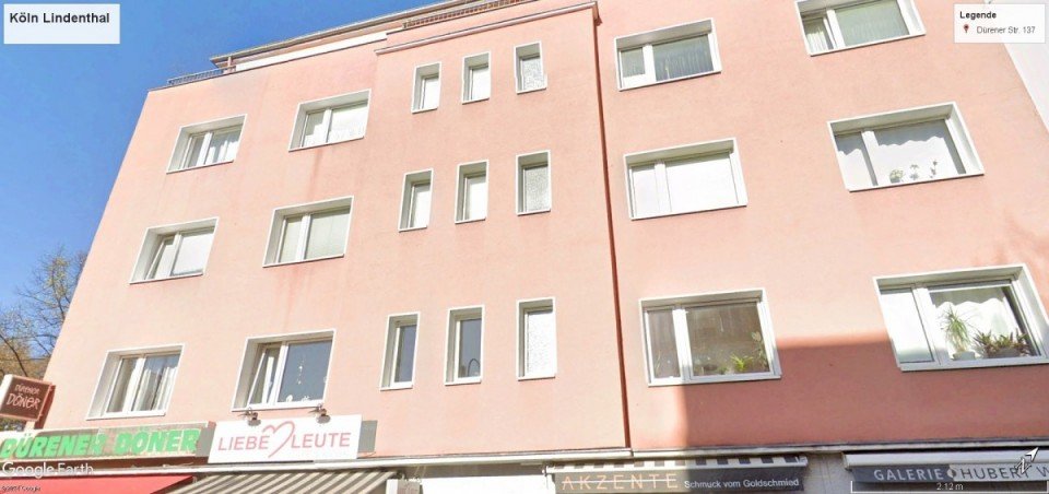 Fassade Etagenwohnung K�n