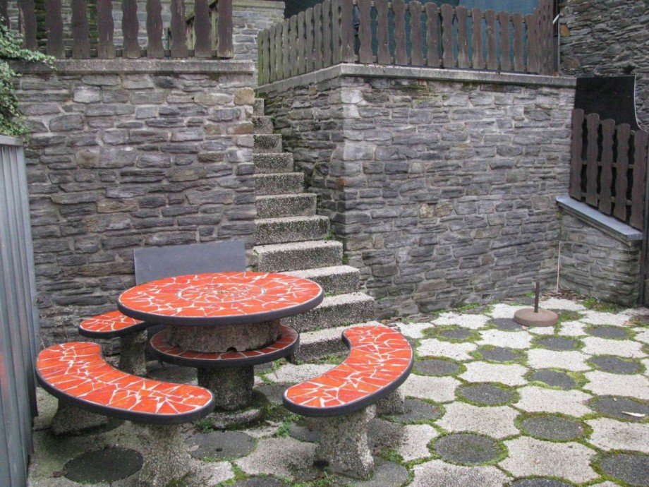 Terrasse - Grillplatz Stadthaus Bernkastel-Kues