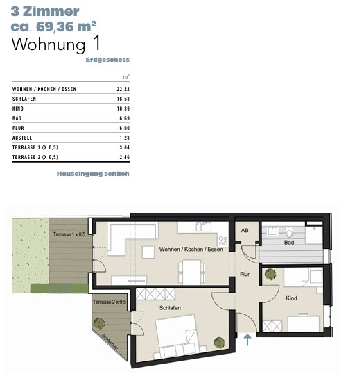 Grundriss Etagenwohnung K�ln