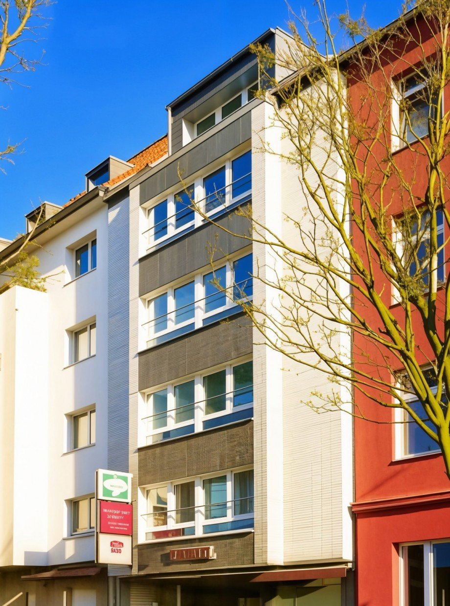 Hausansicht - KI Mehrfamilienhaus K�ln