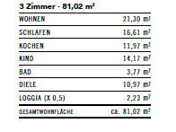 Aufteilung WE 6 Wohnung K�ln