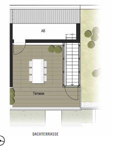 Terrasse WE 16 Maisonettewohnung K�ln