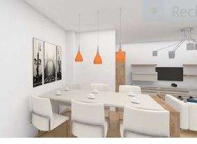 Essbereich Dachgeschosswohnung Aachen
