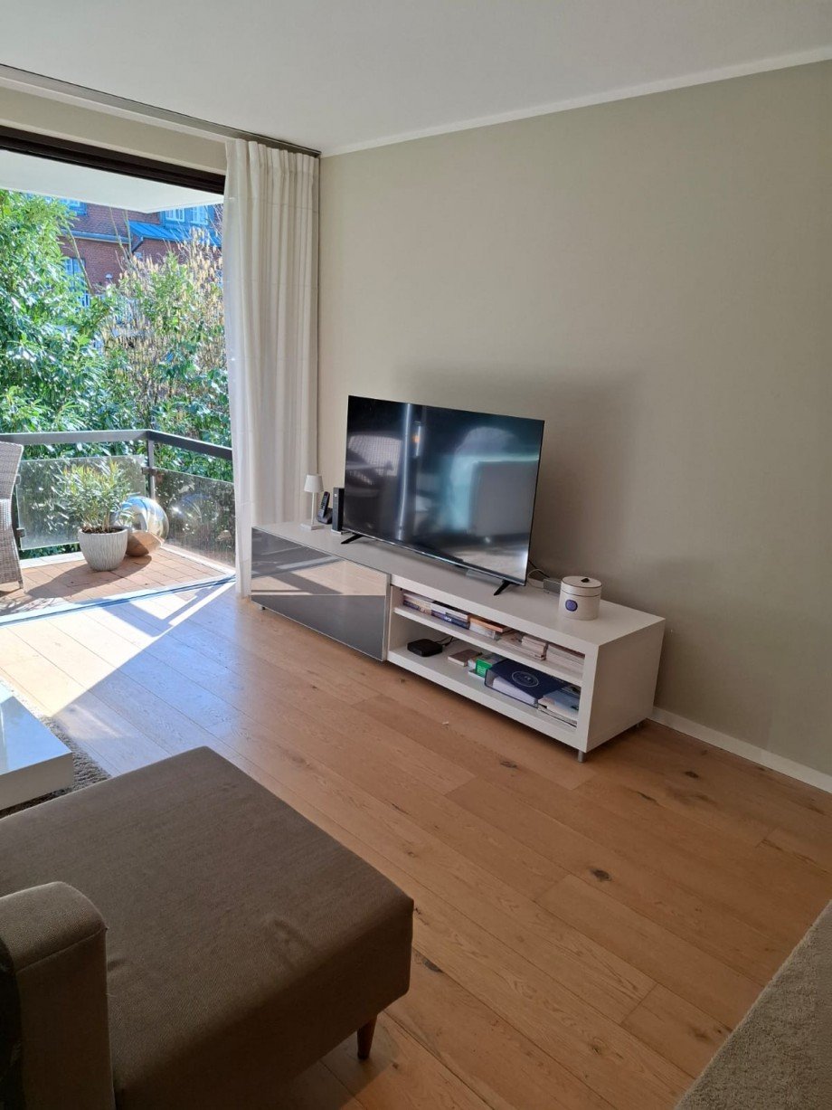 Blick zum Balkon Etagenwohnung K�ln