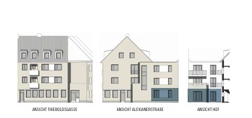 Ansicht separater Eingang Etagenwohnung K�ln