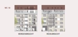 Hausansicht Dachgeschosswohnung K�ln