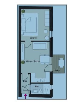 Grundriss EG Wohnung K�ln