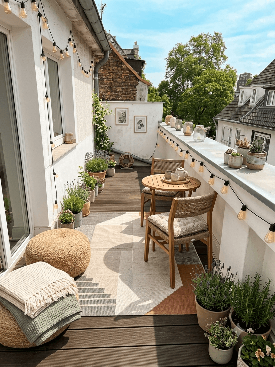 Loggia KI generiert Dachgeschosswohnung K�ln