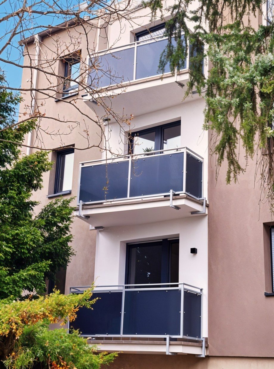 Balkonansicht KI Etagenwohnung K�ln
