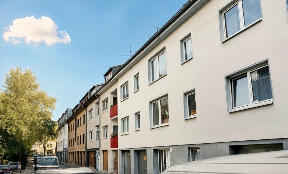 Hausansicht Vorderansicht Etagenwohnung K�ln