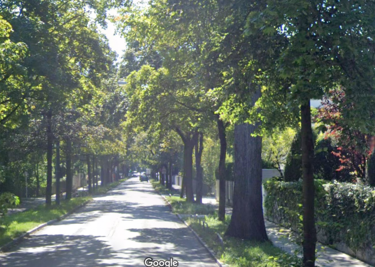 Allee Oberf�hringerstr M�nchen Villa Vision gestern - Planung heute - Luxusvilla morgen = Prinzen-Carr� in Bogenhausen