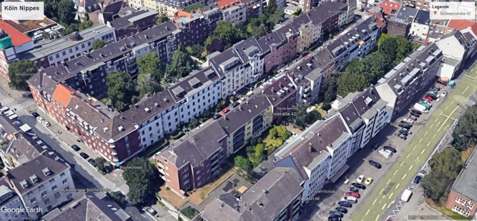Luftbild Wohnung K�ln