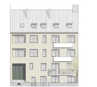 R�ckansicht Wohnung K�ln