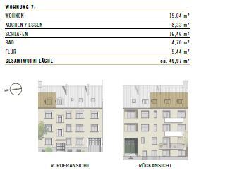 Aufteilung WE 7 Wohnung K�ln