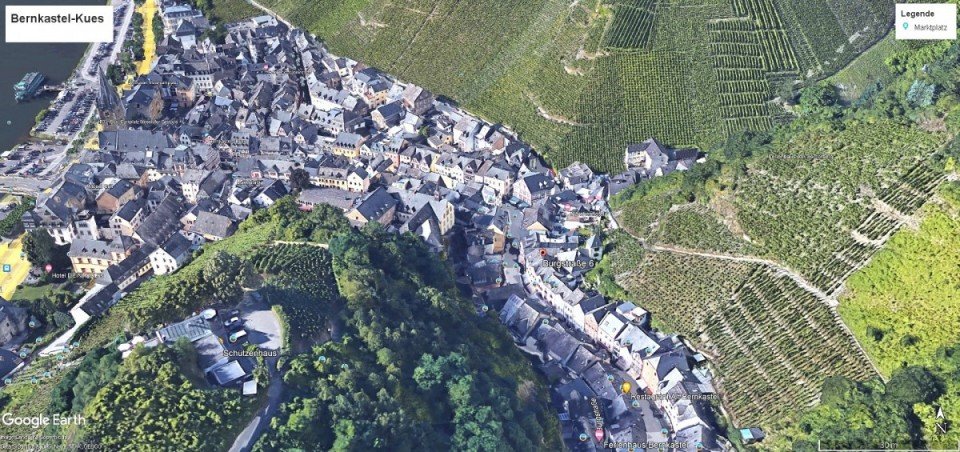 Luftbild Stadthaus Bernkastel-Kues