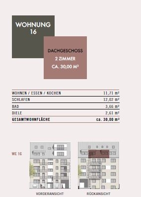 Grundriss Dachgeschosswohnung K�ln