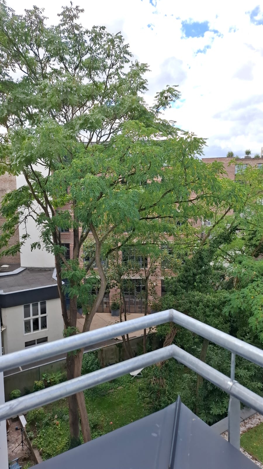 Ausblick R�ckseite 2 Etagenwohnung K�ln