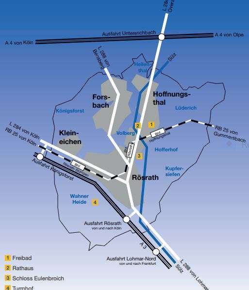 Lageplan Reiheneckhaus R�srath