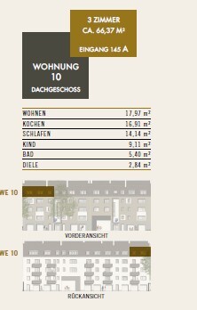 WE10 DG Dachgeschosswohnung K�ln