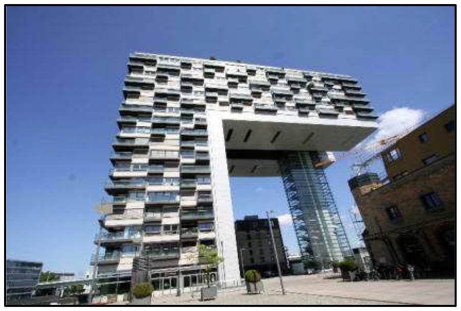 Kranhaus Etagenwohnung K�ln