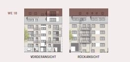 Hausansicht Dachgeschosswohnung K�ln