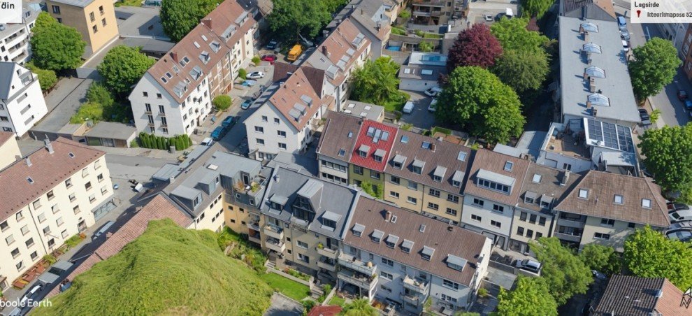 Luftbild - KI Etagenwohnung K�ln