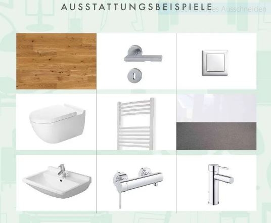 Ausstattung Terrassenwohnung K�ln