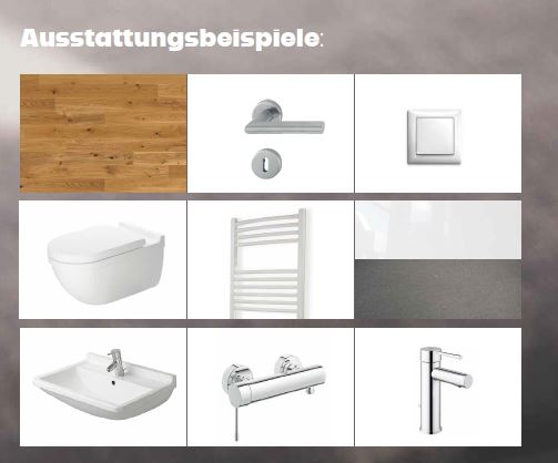 Aussattungsbeispiele Dachgeschosswohnung K�ln
