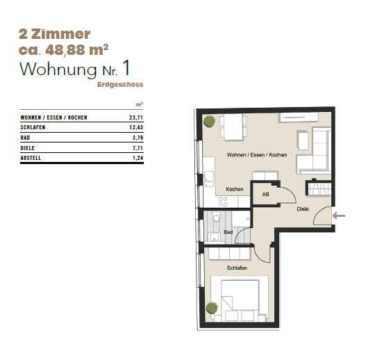 WE 1 Erdgeschosswohnung K�ln