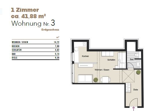 WE 3 Erdgeschosswohnung K�ln