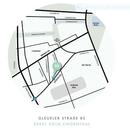 Lageplan Terrassenwohnung K�ln